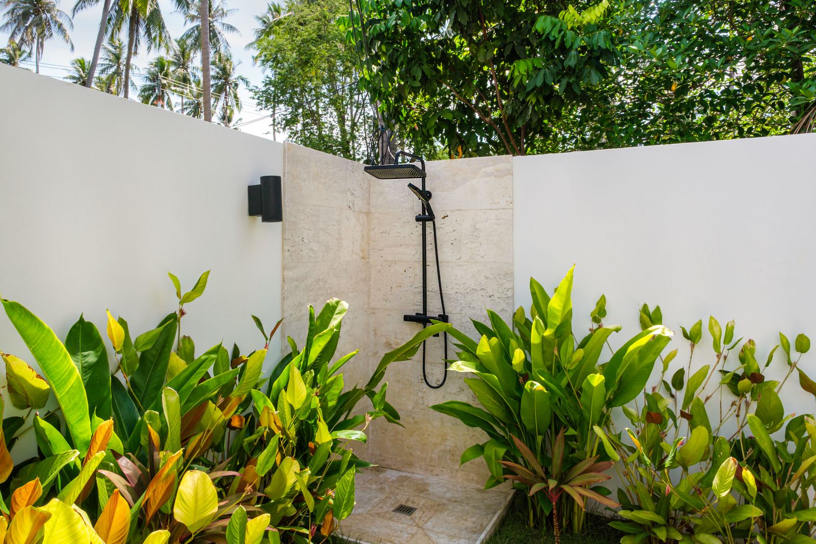 Outdoor shower