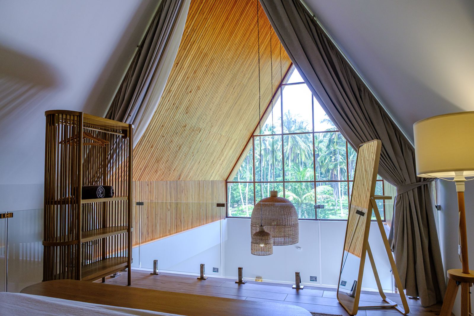 A-frame mezzanine